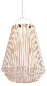 Bohemian stolní lampa béžová vč. LED 3-krokové stmívatelné IP54 solární dobíjecí - Duca