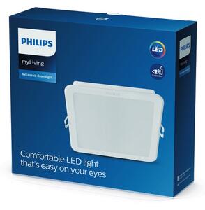Meson podhledové LED svítidlo 16,5W 1750lm 4000K 16,5cm hranaté IP20, bílé