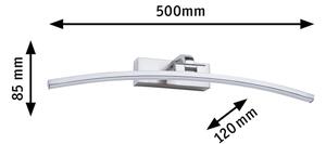 Paulmann 95558 - LED/10W Obrazové svítidlo BENTO 230V 50 cm matný chrom