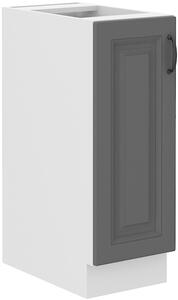 STL 30 cm výsuvná skřínka dolní s košíkem STILO II Barevné provedení STILO: Bílá / Grafit