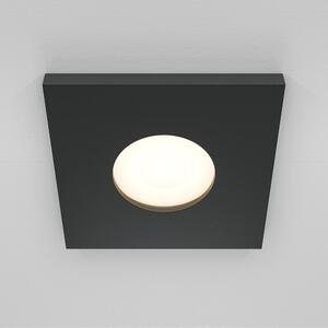 Maytoni Designové vestavné svítidlo STARK, 50W, d. 8,4 cm, 1xGU10, IP65 Barva: Černá