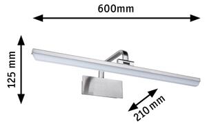 Paulmann 95573 - LED/11W Obrazové svítidlo RENAN 230V 60 cm matný chrom
