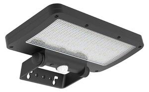 LED solární světlo WO7204 se senzorem, černá