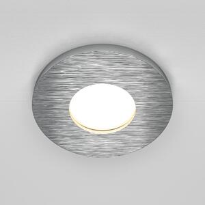 Maytoni Designové vestavné svítidlo STARK, 50W, ⌀ 8,4 cm, 1xGU10, IP65 Barva: Stříbrná
