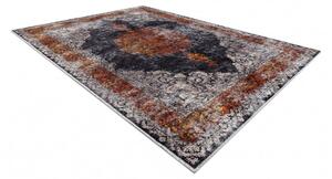Kusový koberec Miro 51186.808 Rosette navy blue / copper 160x220 cm