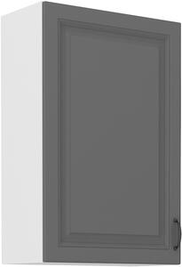 STL 60 cm skříňka horní jednodveřová STILO II (výška 90 cm) Barevné provedení STILO: Bílá / Bílá