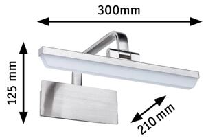 Paulmann 95571 - LED/6W Obrazové svítidlo RENAN 230V 30 cm matný chrom