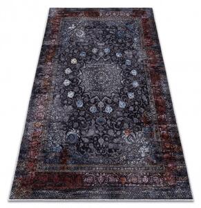Kusový koberec Miro 51600.810 Rosette navy blue 120x170 cm