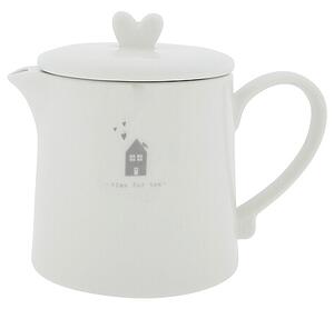 Bastion Collections Konvička TIME FOR TEA in grey, 1L