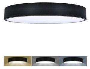LED stropní světlo Lecce nastavitelné, 2900 lm - průměr 40 cm, černá