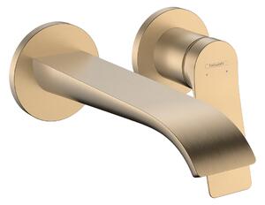 Hansgrohe Vivenis - Páková umyvadlová baterie pod omítku, výtok 192 mm, kartáčovaný bronz 75050140