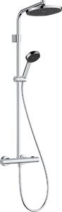 Hansgrohe Activera S - Sprchový systém Showerpipe 240 1jet se sprchovou tyčí Varia s termostatem Ecostat Fine, EcoSmart, chrom 28078000