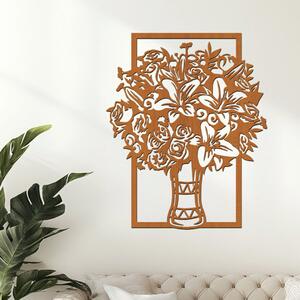 Dřevo života | Dřevěné květiny Radosti | Rozměry (cm): 33x40 | Zvolte barvu dekoru: Třešeň