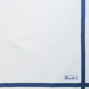 Beauvillé Bicolore bílý ubrousek 52x52 cm