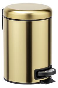 Wenko Kosmetický odpadkový koš Leman, 3l (zlatá) (100393970004)
