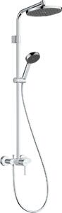 Hansgrohe Activera S - Sprchový systém Showerpipe 240 1jet se sprchovou tyčí Varia s pákovou baterií, EcoSmart, chrom 28875000