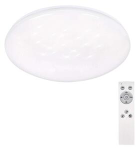 LED stropní světlo s dálkovým ovládáním Star - průměr 37 cm, bílá