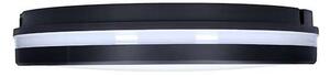 LED stropní světlo WO820 nastavitelné - průměr 30 cm, černá