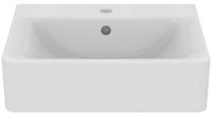 Ideal Standard Connect - Umyvadlo CUBE 500x460 mm, s přepadem, 1 otvor pro baterii, bílá E713801