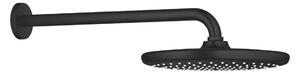 GROHE Tempesta 250 Professional - Hlavová sprcha, 1 proud, set se sprchovým ramenem 380 mm, černá matná 266682430
