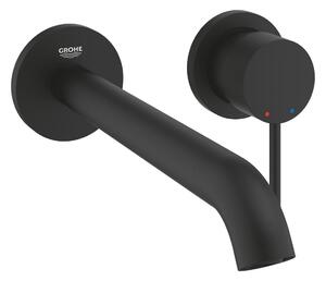 GROHE Essence Professional - Umyvadlová 2-otvorová baterie, velikost L, Phantom Black 29193KF1