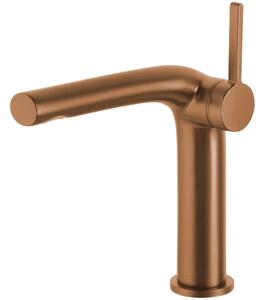 Keuco Edition 400 - Umyvadlová baterie páková 150 bez odtokové garnitury, kartáčovaný bronz 51502030100