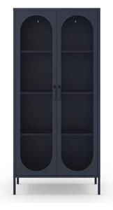 Tmavě modrá skříňka 80x170 cm Diora – Marckeric