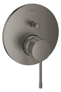 GROHE Essence Professional - Páková podomítková baterie se 2 směrným přepínačem, kartáčovaný Hard Graphite 24167AL1