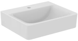 Ideal Standard Connect - Umyvadlo CUBE 550x460 mm, bez přepadu, 1 otvor pro baterii, bílá E811301