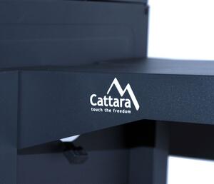 Cattara 90166 Gril na dřevěné uhlí ROYAL GRANDE 3XL, 162 x 108,5 x 64 cm