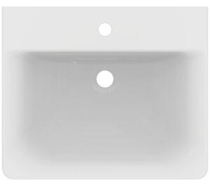 Ideal Standard Connect - Umyvadlo CUBE 550x460 mm, bez přepadu, 1 otvor pro baterii, bílá E811301