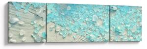 Obraz - Přímořská atmosféra v tyrkysových odstínech (170x50 cm)