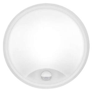 LED venkovní světlo WO780-2 se senzorem - kruh 22 cm, 2 kryty, černá / bílá