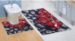 Bellatex Koupelnová a WC předložka Orchidea 3D