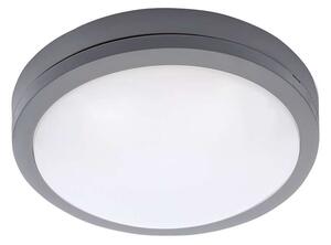 LED venkovní světlo WO781 Siena - kruh 23 cm, šedá