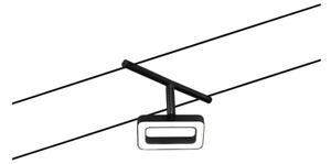 Paulmann 94485 - SADA 5xLED/4,8W Kompletní lankový systém FRAME 230V černá