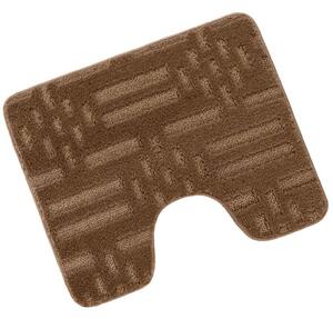 Bellatex WC předložka 50x60cm čárky hnědé