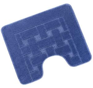 Bellatex WC předložka 50x60cm obdelníky modré