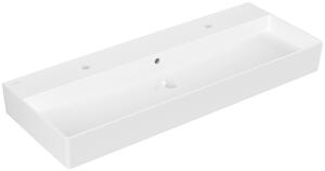 Villeroy & Boch Memento 2.0 - Umyvadlo 1200x470 mm, s přepadem, alpská bílá CeramicPlus 4A22C4R1