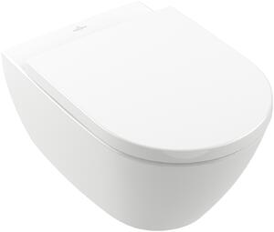 Villeroy & Boch Subway 2.0 - Závěsné WC, Rimless, s DirectFlush, alpská bílá CeramicPlus 5614R0R1