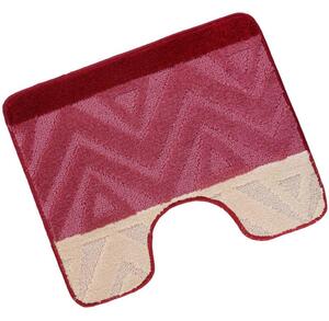 Bellatex WC předložka 50x60cm chevron burgundy