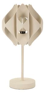 Béžová stolní lampa s kovovým stínidlem (výška 57 cm) Space – Mauro Ferretti