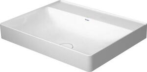 Duravit DuraSquare - Umyvadlová mísa 600x470 mm, bílá 2354600070