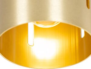 Designové stropní svítidlo zlaté - Yana