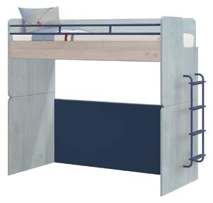 Čilek Zvýšená postel 90x200 cm se žebříkem Trio Studio