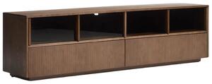 LÉTO -15% Kave Home Hnědá komoda Helvine 200 x 40 cm