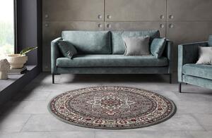 Nouristan - Hanse Home koberce Kruhový koberec Mirkan 104102 Grey ROZMĚR: 160x160 (průměr) kruh
