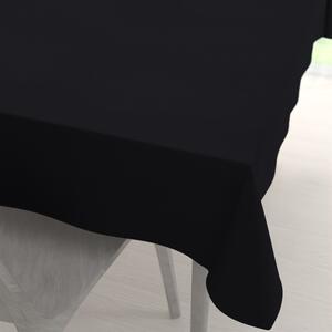 Biante Dekorační obdélníkový ubrus BKS-410 Černý 120x140 cm