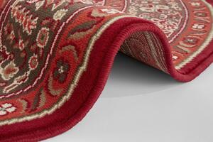 Nouristan - Hanse Home koberce Kruhový koberec Mirkan 104098 Oriental red - 160x160 (průměr) kruh cm