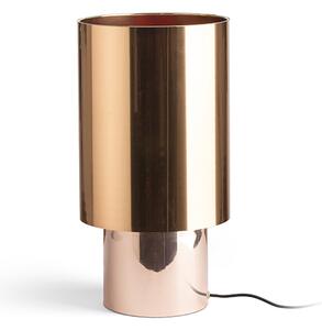 RENDL R13322 AMERICANO stolní lampa, dekorativní měděná fólie měď